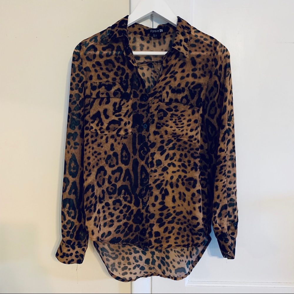 Jag print blouse